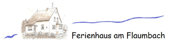 Ferienhaus am Flaumbach Logo